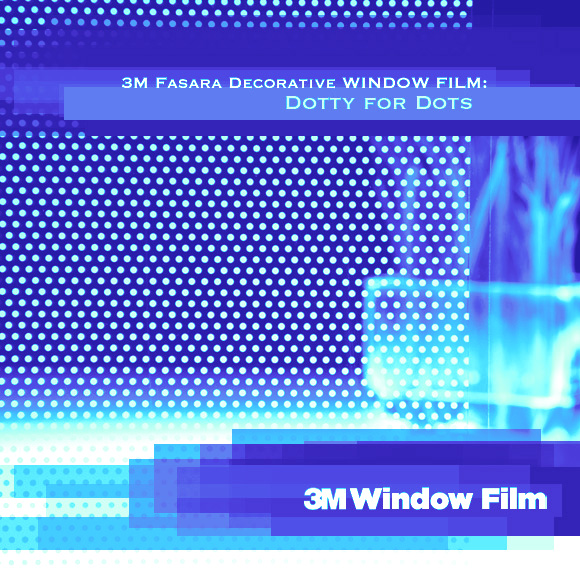 3M Fasara Decorative Window Film: Dotty for Dots